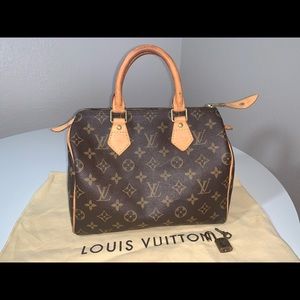 Louis Vuitton | Bags | Authentic Louis Vuitton Monogram Mini Speedy 25 |  Poshmark